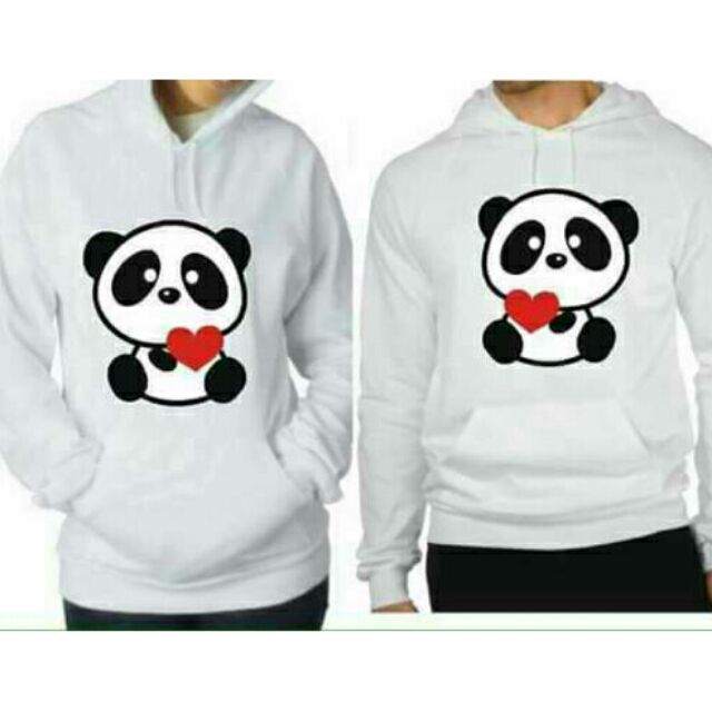 sweater panda couple