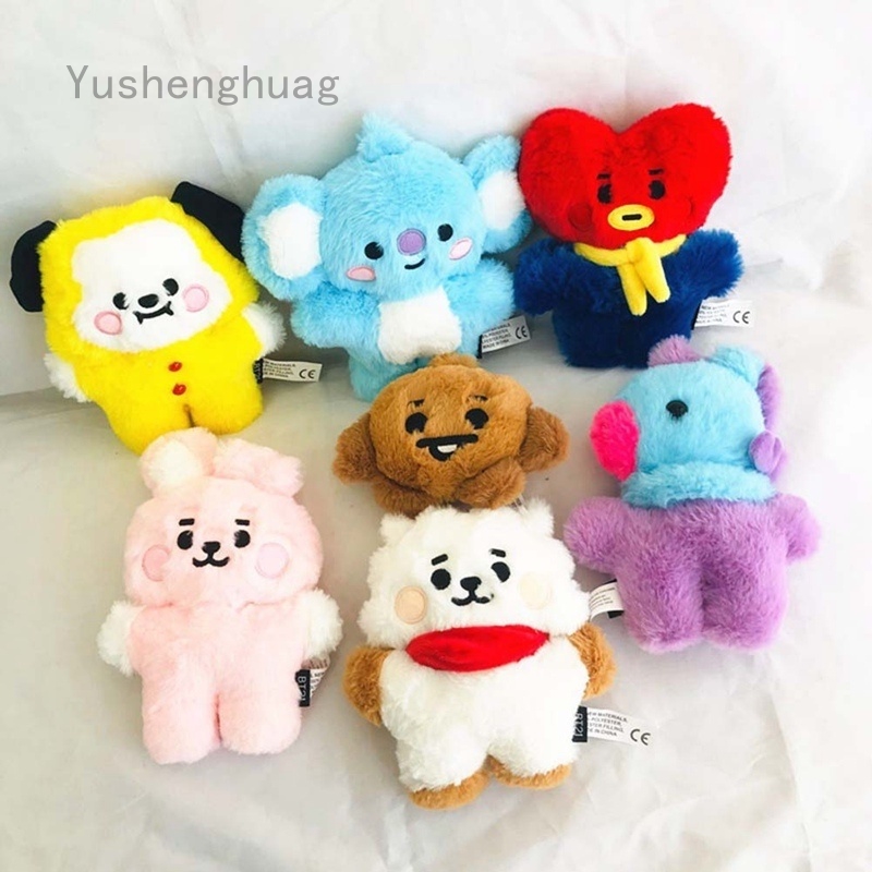 bt21 fluffy plush