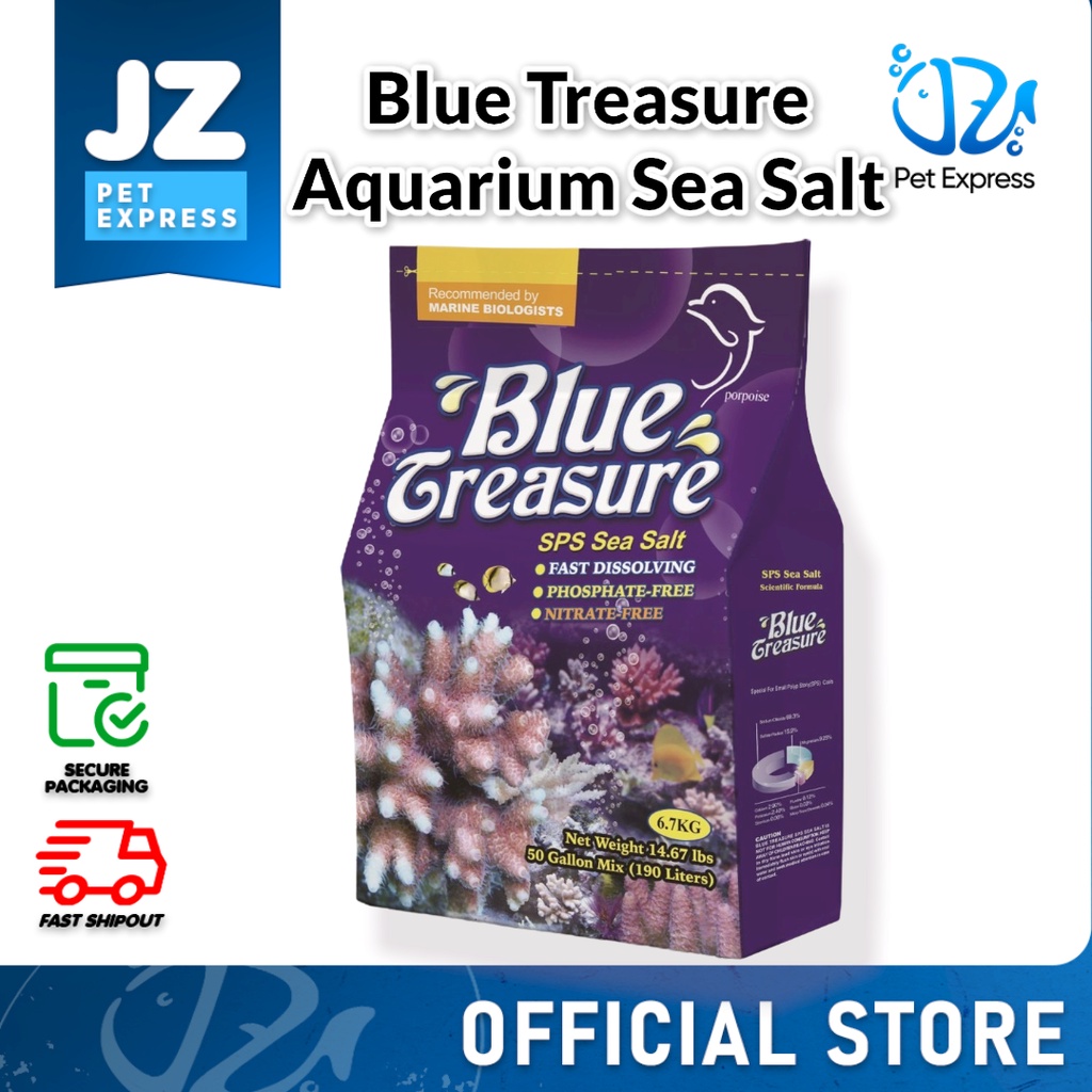 Blue Treasure SPS Sea Salt (500g1kg) Repacked Aquarium Salt For Marine