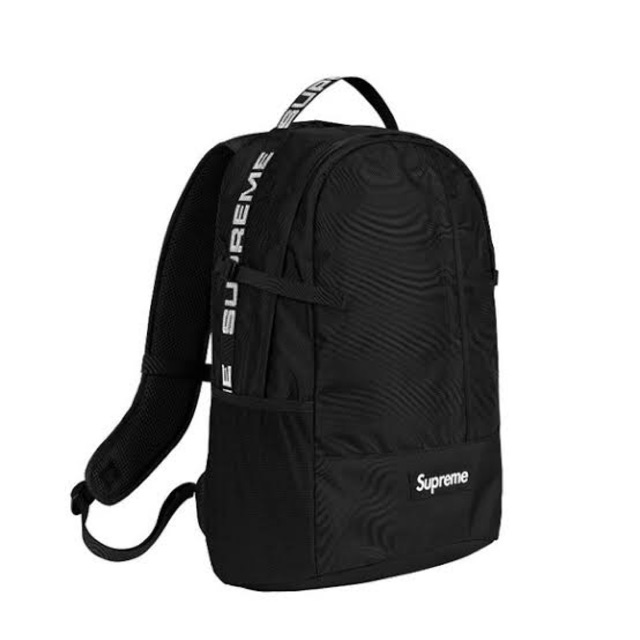 supreme backpack ss18 black