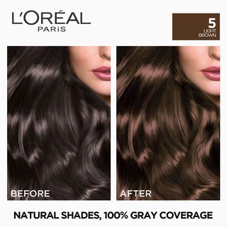 L'Oreal Paris Excellence Crème Triple Care Hair Color - 5 Light Brown #3