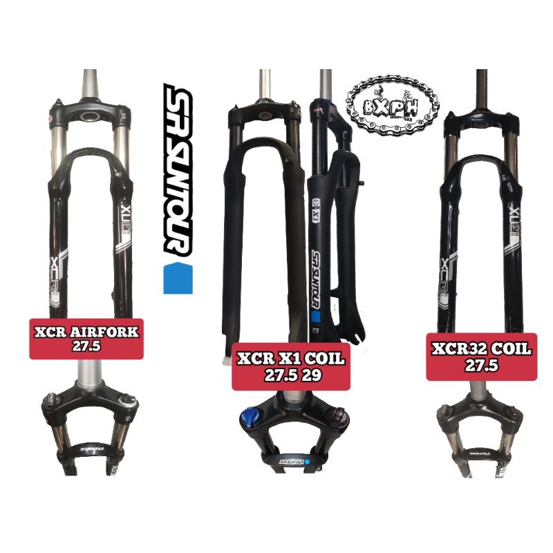 Suntour XCR X1 27.5 29 Stealth AIR/COIL Manual/Remote Quick Release  Authentic Mtb Fork Shopee Philippines