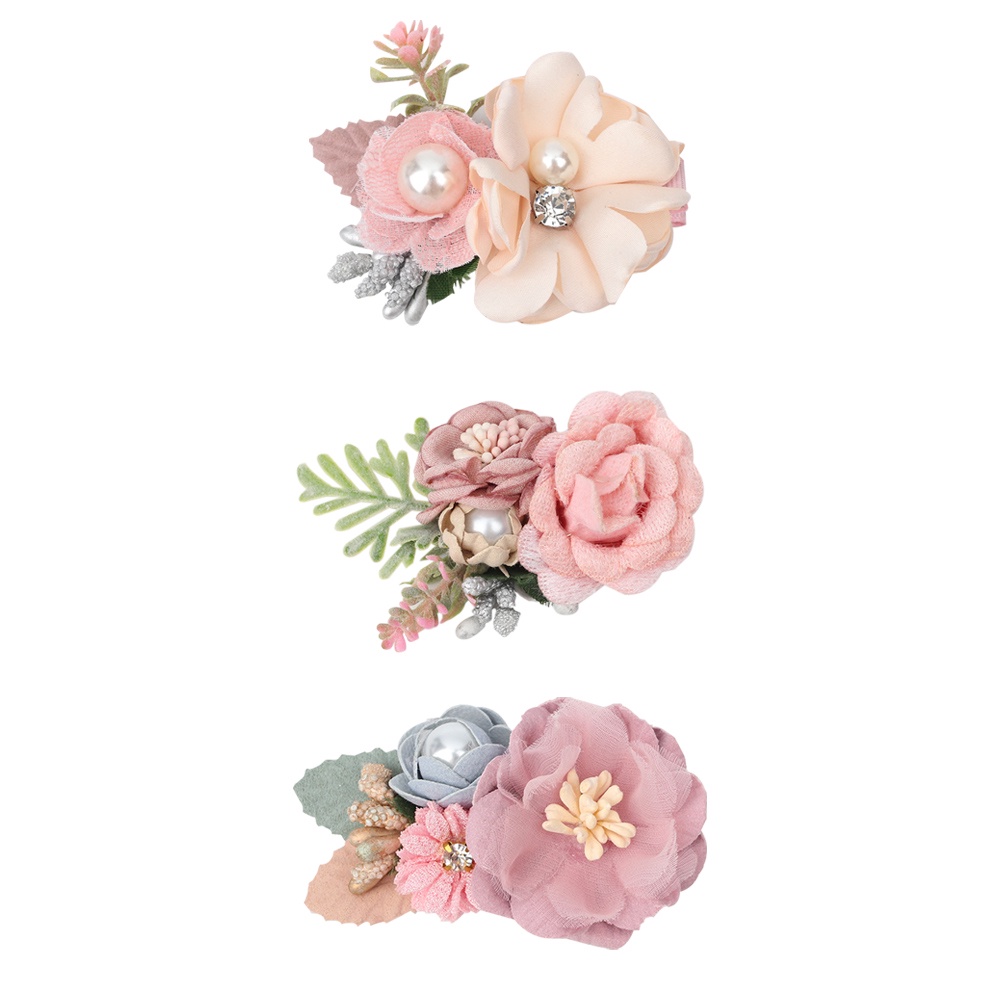 2021 New Chiffon Flower Hair Clips Pins Accessories Cute Hair Clips Pins  for Baby Girls Toddlers Hai | Shopee Philippines