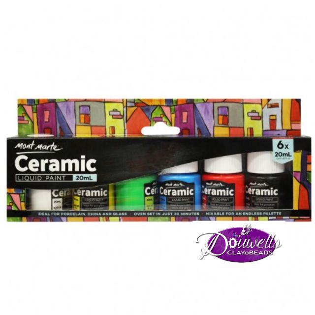 6PC CERAMIC PAINT LIQUID MONT MARTE 