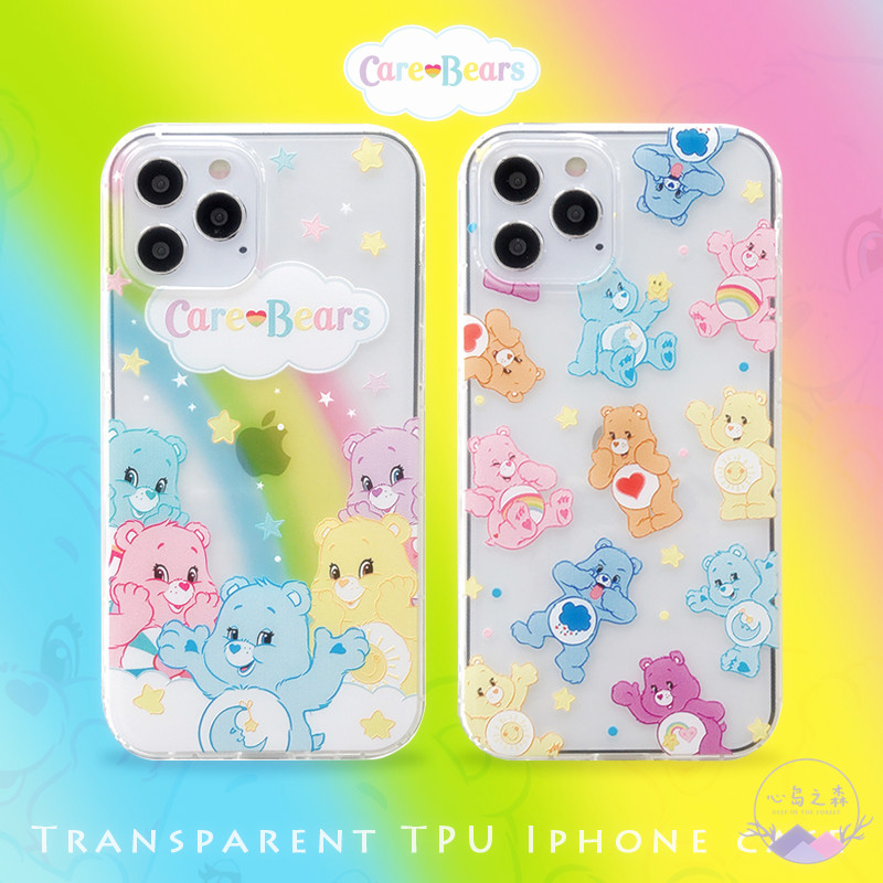 Iphone 12 Pro Max Case Cute Care Bears Case Iphone 11 Case Shockproof Soft Clear Iphone Xs Max Xr Xs 7 8 Plus 6s Plus Case Shopee Philippines