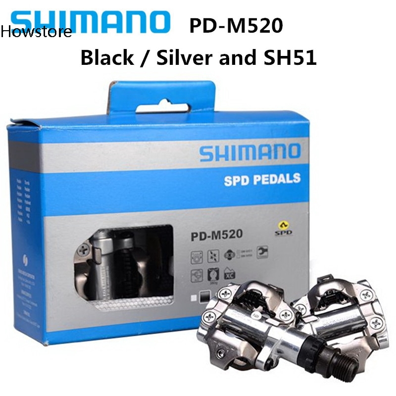 shimano cleats pedal m520