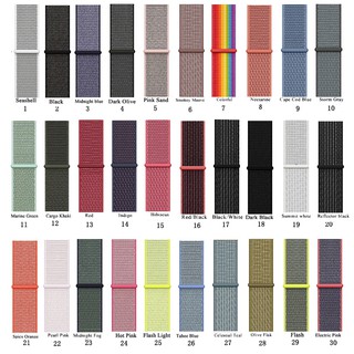 Nylon Loop iWatch Band Strap for Watch Series 8 7 6 1 2 3 4 5 se 42mm 44mm 38mm 40mm 41mm 45mm 49mm #2
