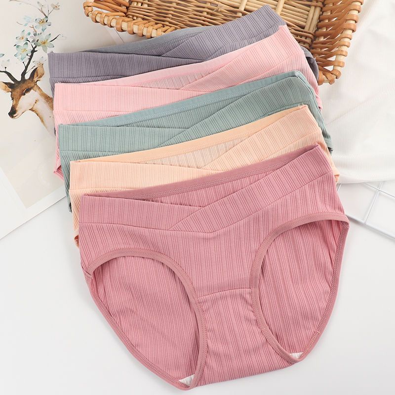 YHTN maternity panty seamless briefs low waist pretty plus size