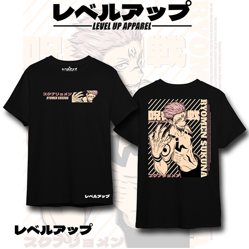 Anime Shirt Ryomen Sukuna Jujutsu Kaisen | Shopee Philippines