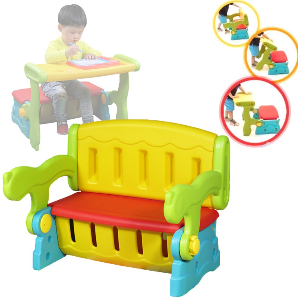 kids table with bench