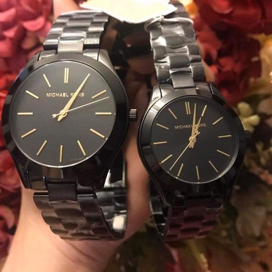 michael kors black women watch