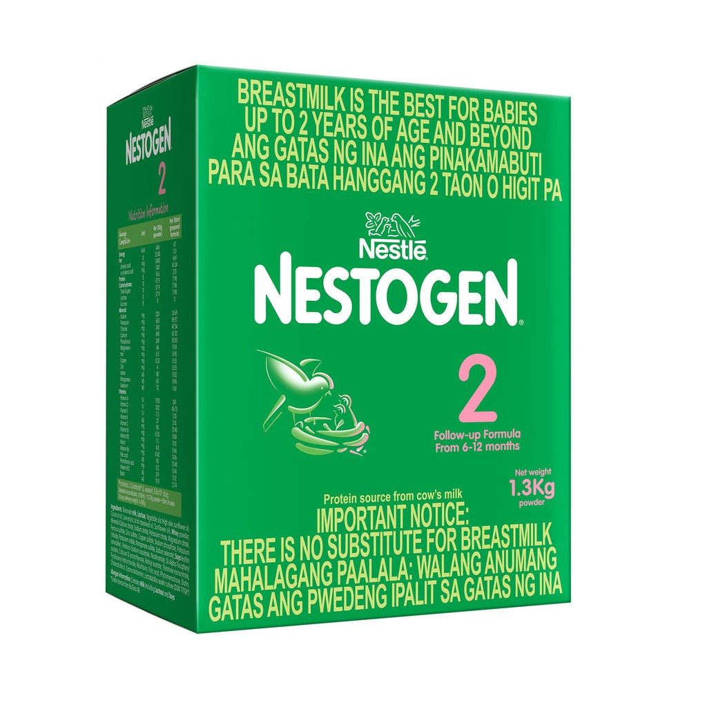 Nestle Nestogen 2 Infant Formula For Children 6-12 Months 1.3kg ...