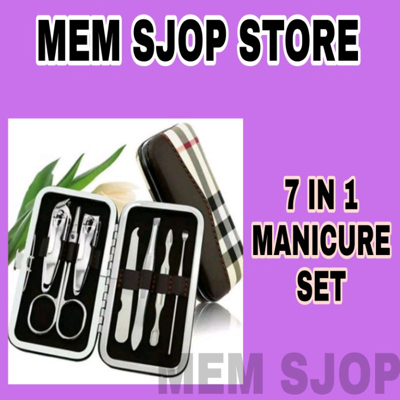 7in1 manicure nail care set Shopee Philippines