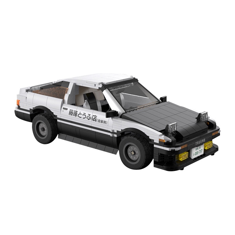 Sophie oplukker Sump Lego technic initial D sports car AE86 racing car compatible with Lego  building blocks toys children | Shopee Philippines