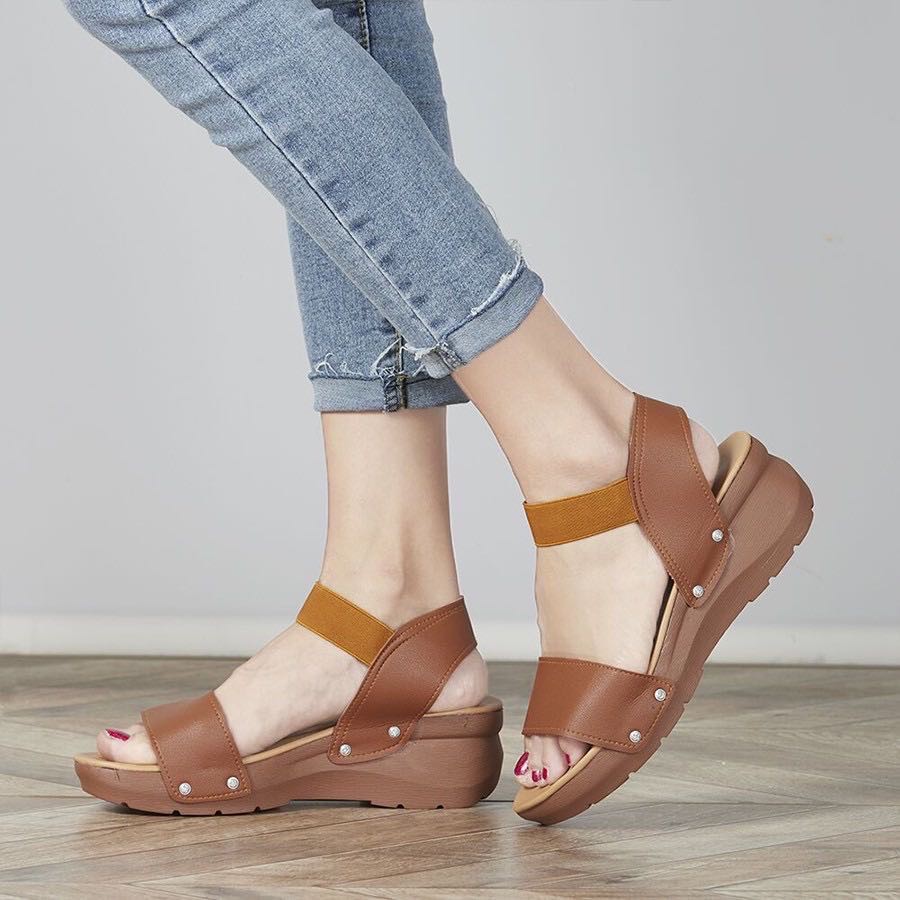 HHS Korean High Heel Sandals For Women Summer Beach HHS Korean High Heel Sandals For Women Summer Beach