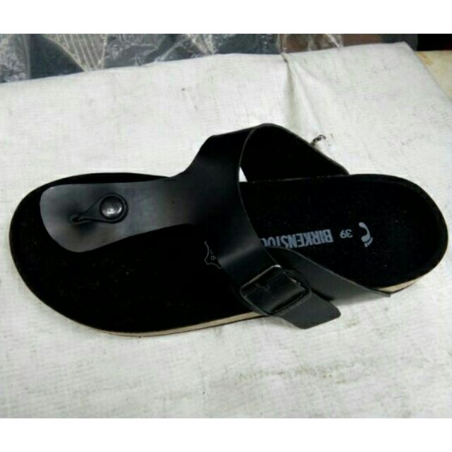 black birkenstock sandals