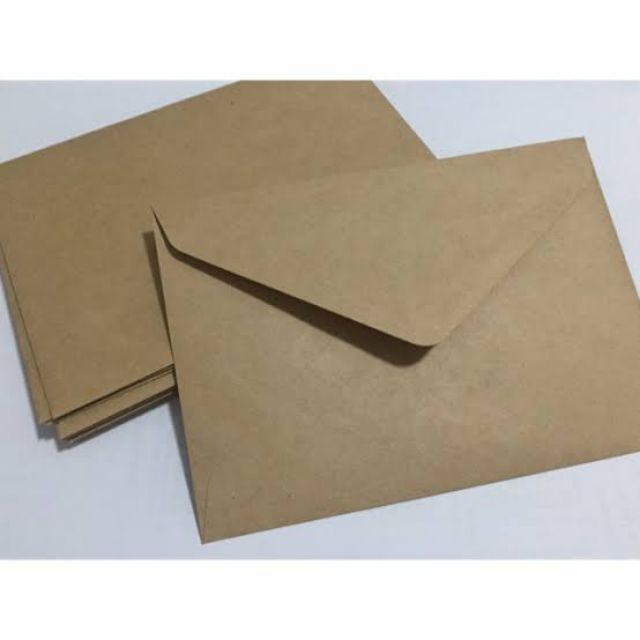 5R kraft Envelope (thick) Shopee Philippines