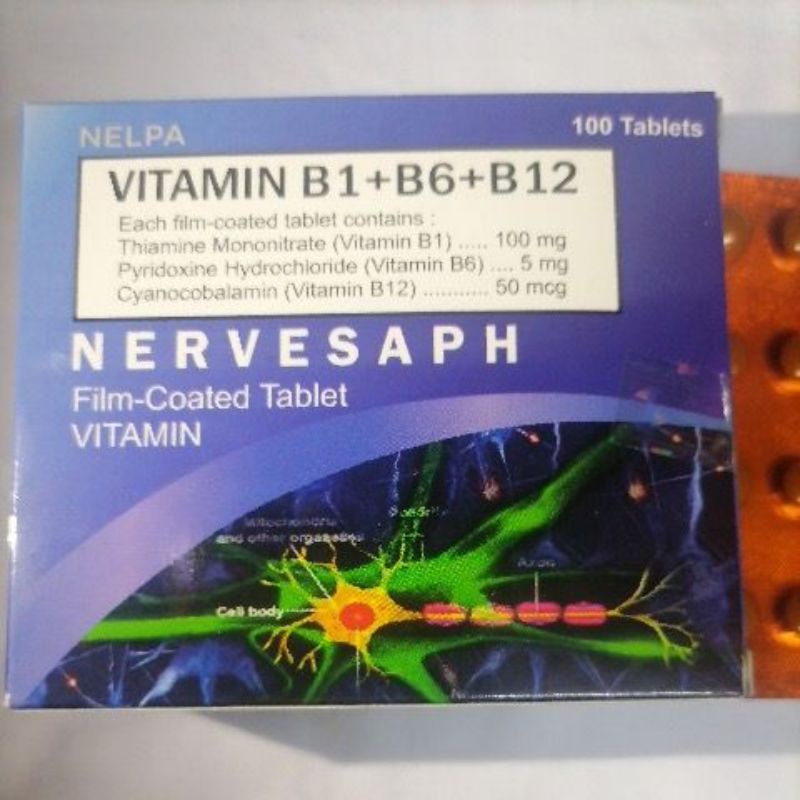 Vitamin B complex tablet 1box 100tab Shopee Philippines