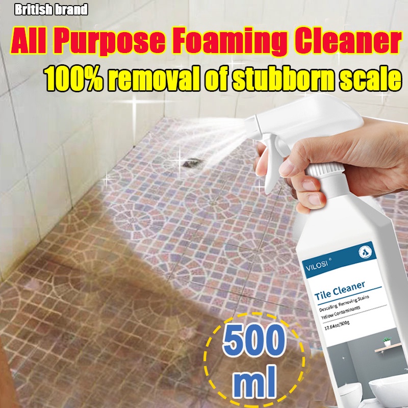 British Brand Tiles Cleaner Stain Remover 500G Bathroom Toilet Floor