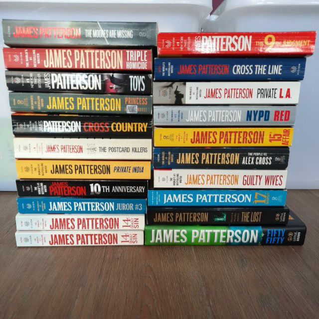 James Patterson Books (Set 2) | Shopee Philippines