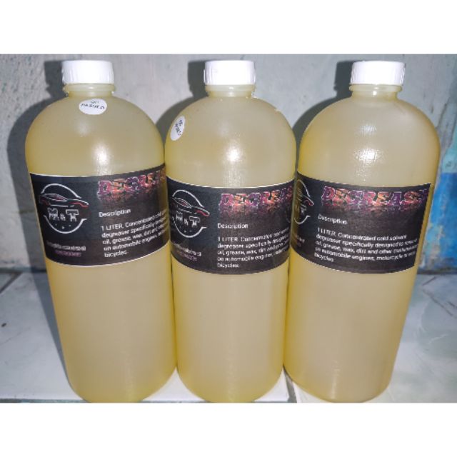 1Liter DEGREASER for Bike/Motorcyle/Car | Shopee Philippines