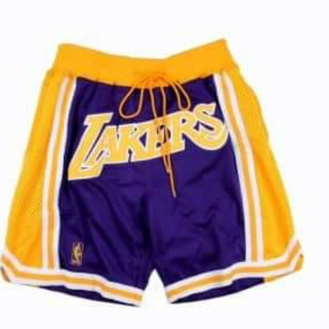 lakers uniform shorts