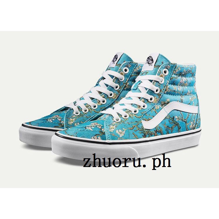 high top vans painted