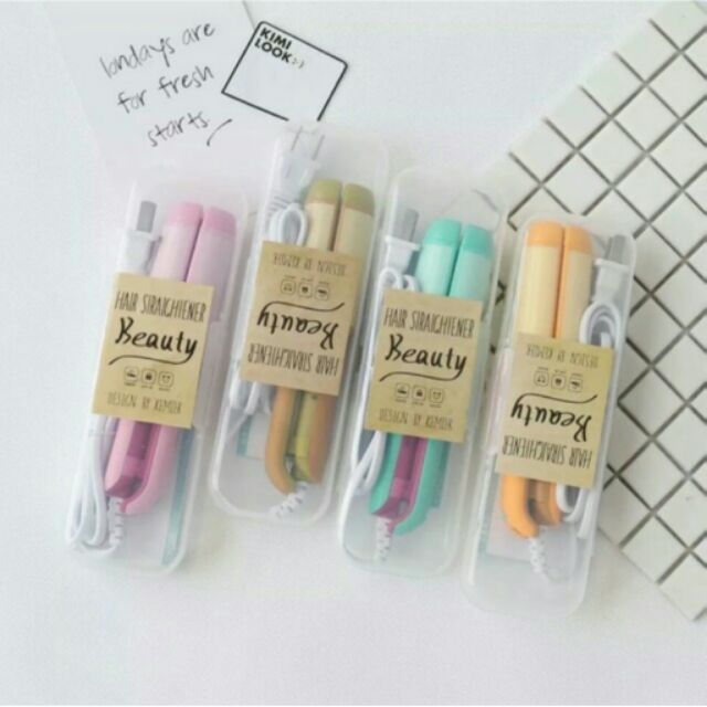 pocket hair straightener