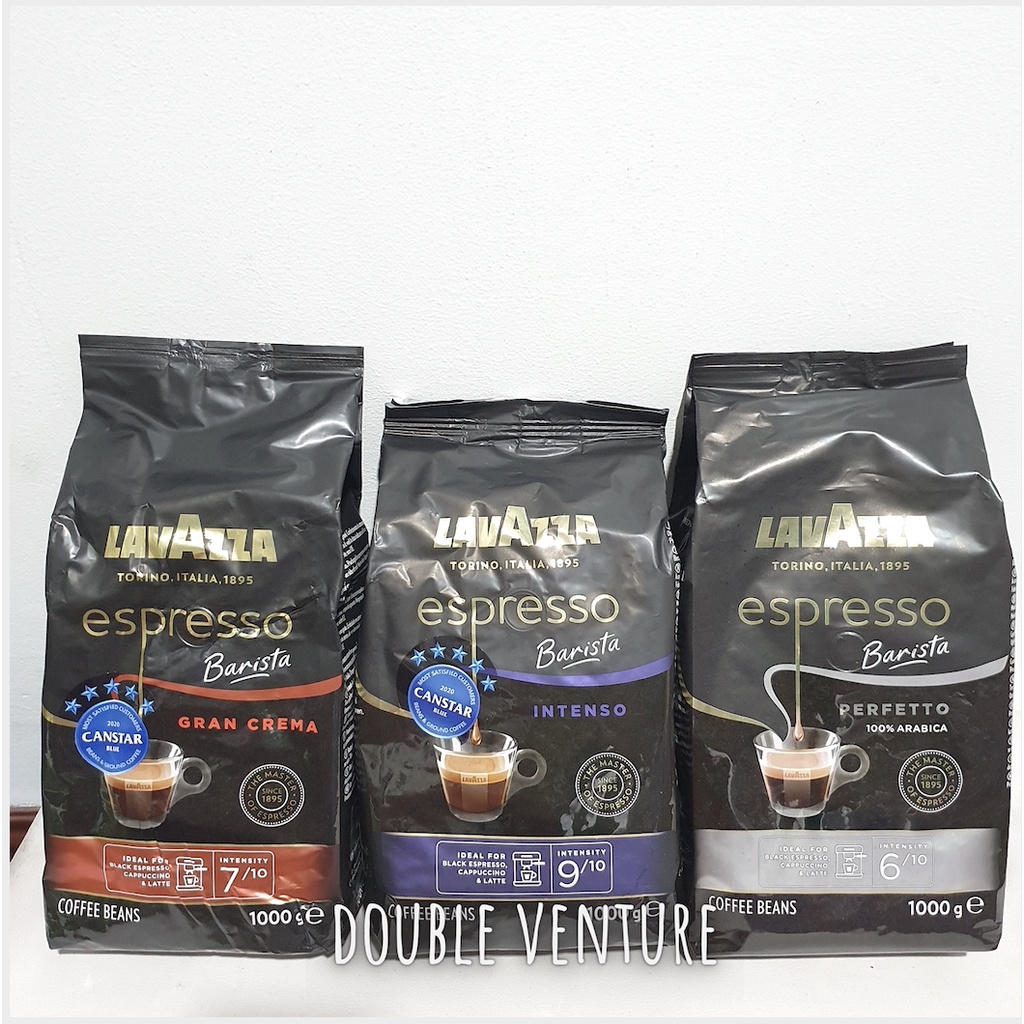 Lavazza Espresso Barista Coffee Beans 1kg (Intenso, Gran Crema