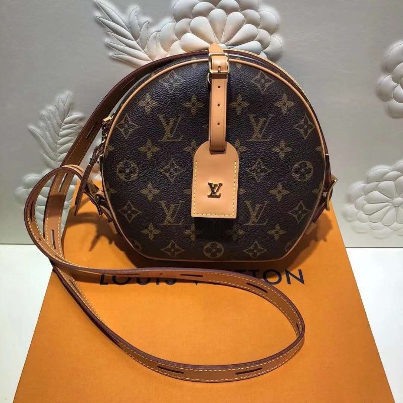 Free Shipping Lv Female Bag Presbyopia Soft Round Cake Bag Chapeau One Shoulder Messenger Bag Shopee Philippines