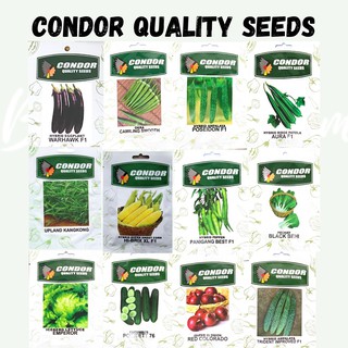 BATCH 1 Condor Quality Seeds Vegetables | Shopee Philippines