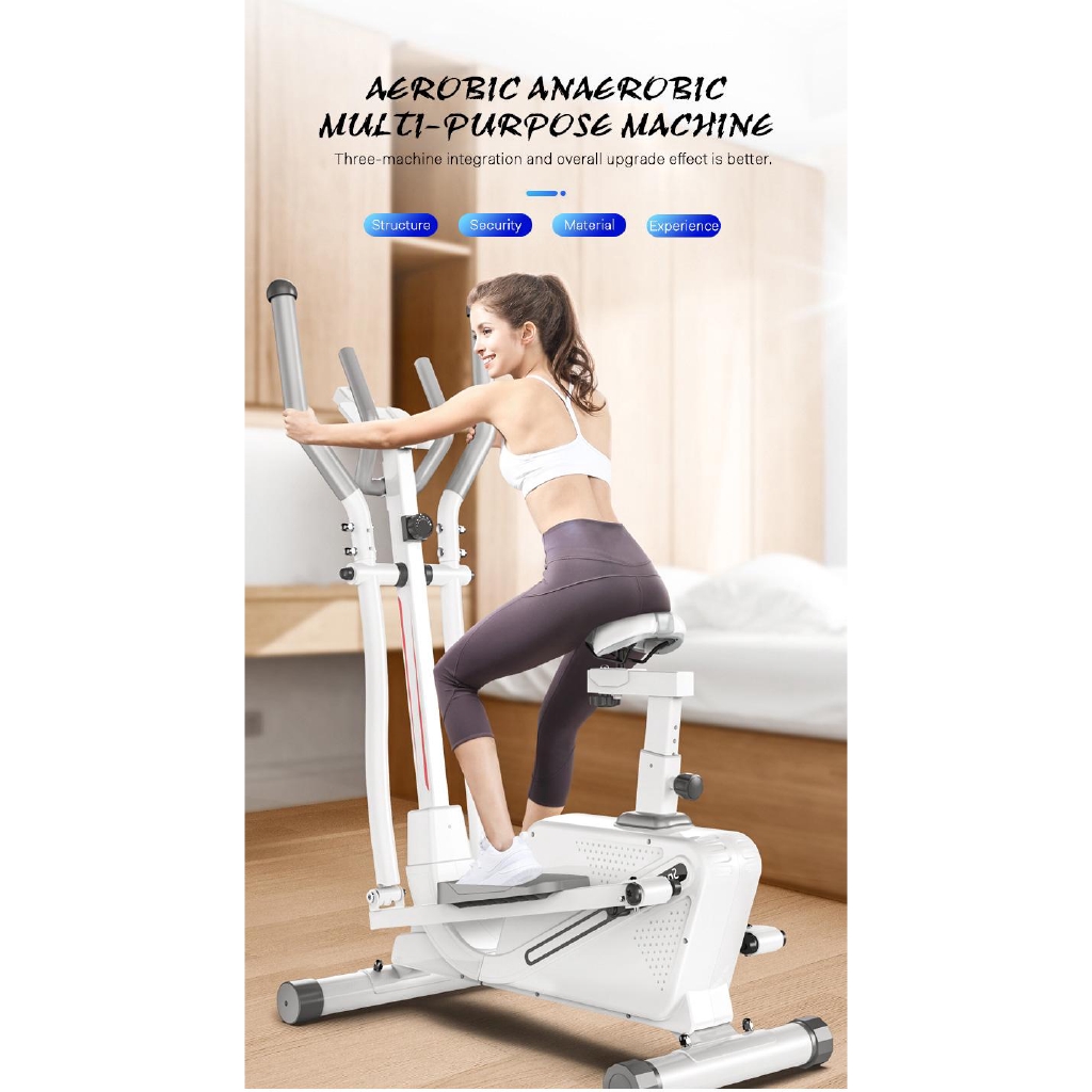 Elliptical Machine Home Fitness Equipment Commercial Space Walker Shopee Philippines