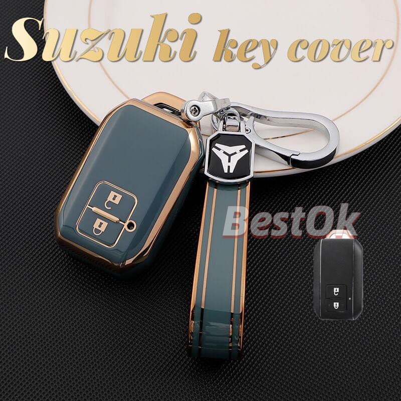 SUZUKI KEYCOVER w/ KEY CHAIN FOR XL7 AND ERTIGA Swift GLX 2022-2022 ...
