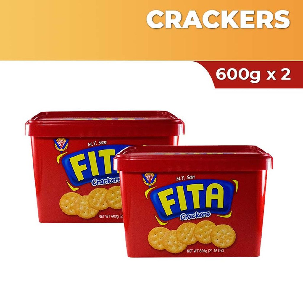 MY San Fita Crackers Ready to Eat Snack 600g X 2 | Shopee Philippines