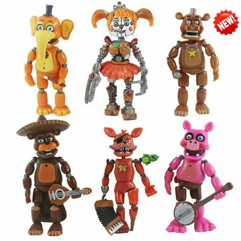 five nights at freddy's toys action figures