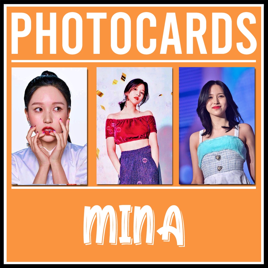 TWICE MINA PHOTOCARDS Shopee Philippines