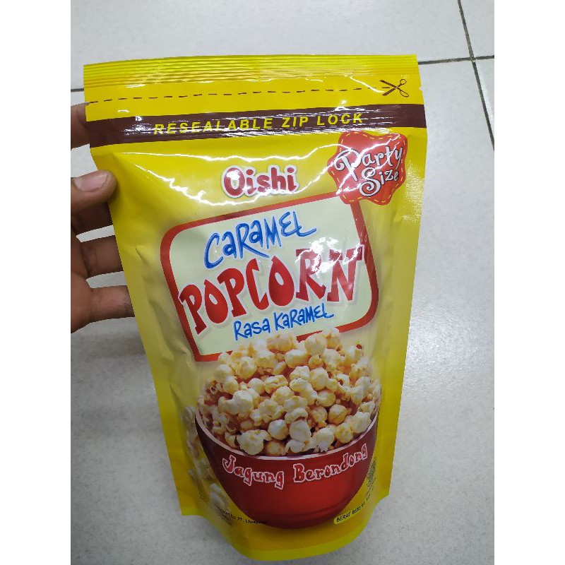 Oishi Caramel Popcorn 100g Shopee Philippines