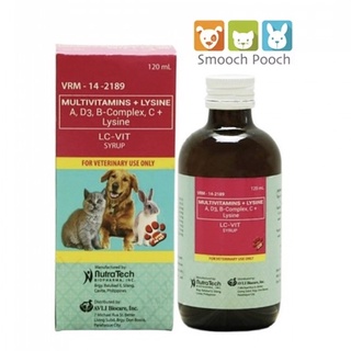 LC VIT syrup Multivitamins for Pets, Dogs and Cats 120ml
