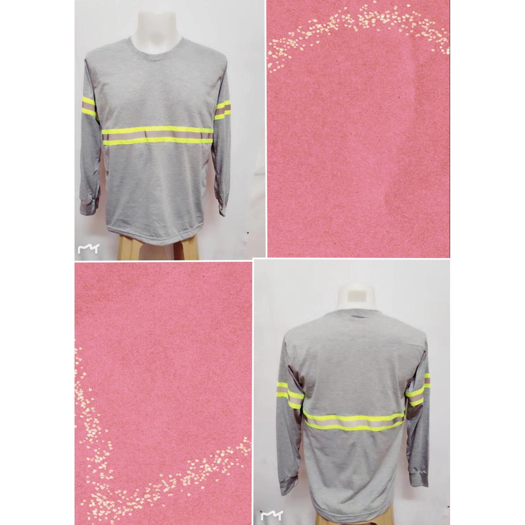 Long Sleeves Shirt With Reflector For Construction Road Safety