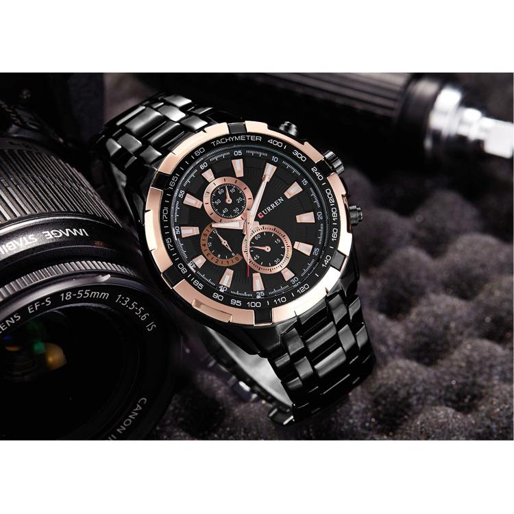 CURREN Men quartz Analog Military male Watches Men Sports army Watch Waterproof Relogio Masculino #2
