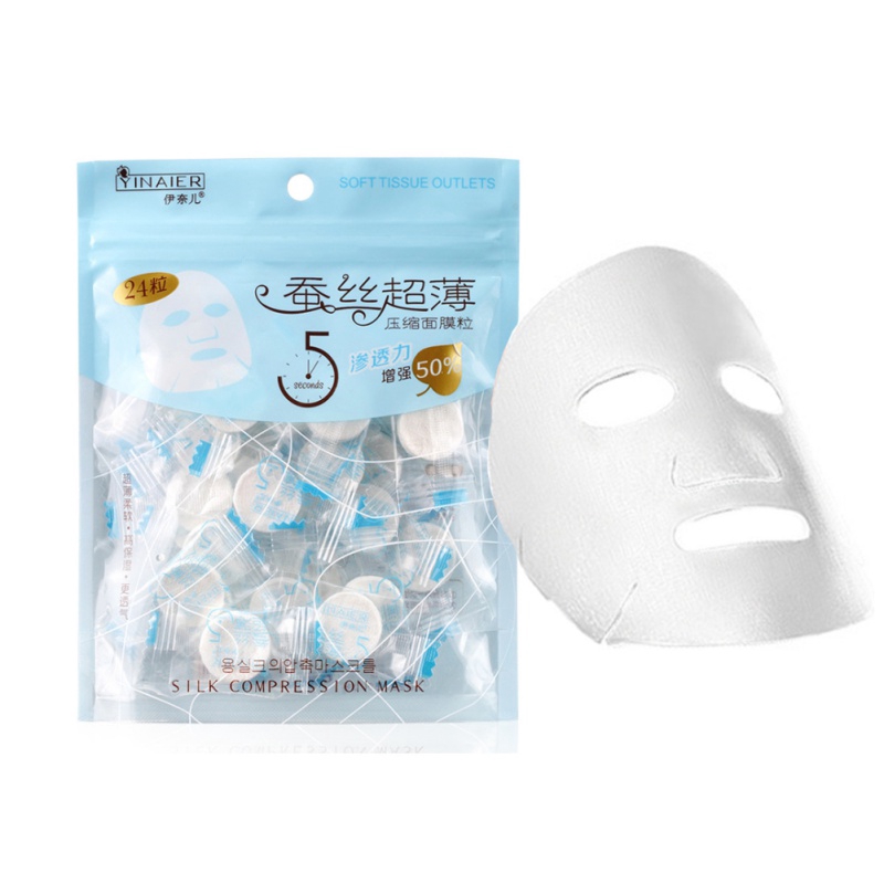 moisturizing paper face mask