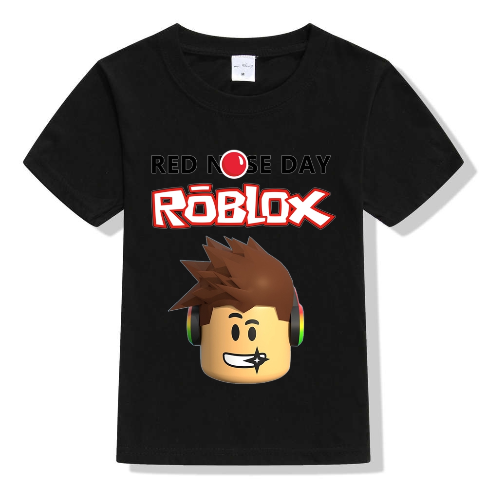 Boys Roblox Kids Cartoon Short Sleeve T Shirt Summer Casual Costumes T Shirts Shopee Philippines - 4 12t game roblox print kids t shirt summer short sleeve boys girls t shirt cartoon kids clothes cas