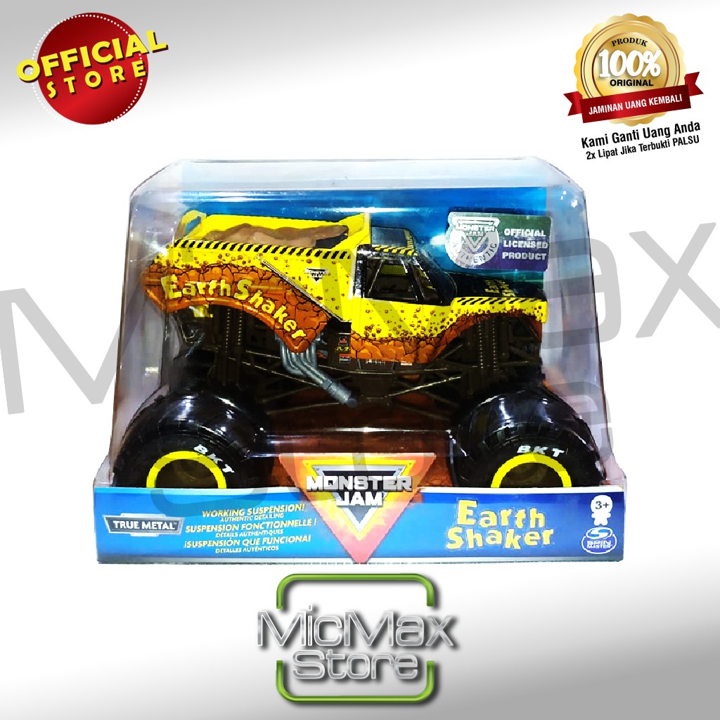 Hot Wheels Hotwheels Monster Jam Earth Shaker 24 Scale Shopee Philippines