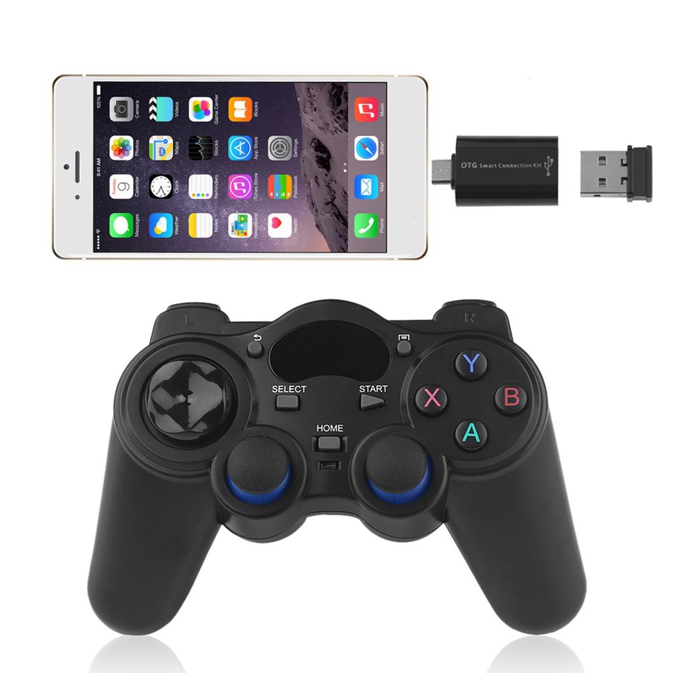 ðŸŒŸNL 2.4GHz Wireless Game Controller Handle Gamepad Joystick ... - 