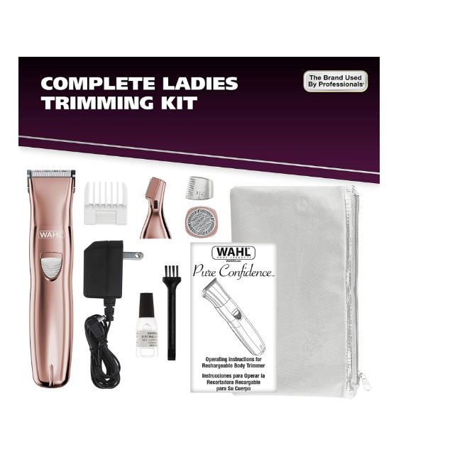 how to use wahl eyebrow trim guide