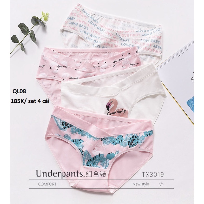 Cotton Underwear Set QL08 | Shopee Philippines