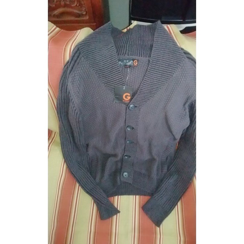 guess cardigan mens