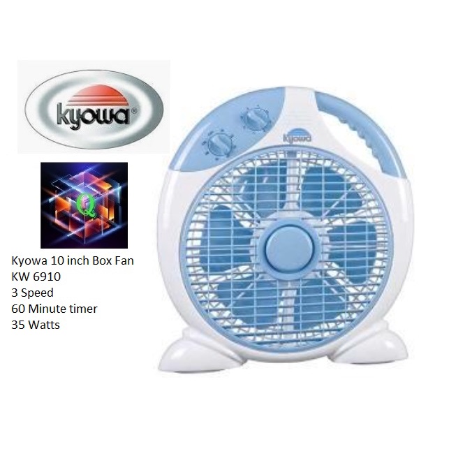 Kyowa Box Fan 10" KW6910 Shopee Philippines
