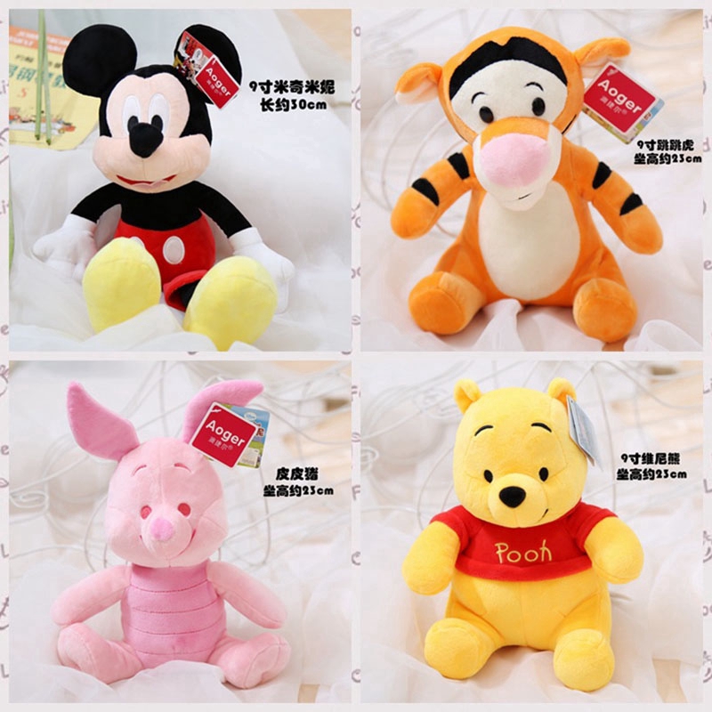 mickey and minnie mouse teddy bears