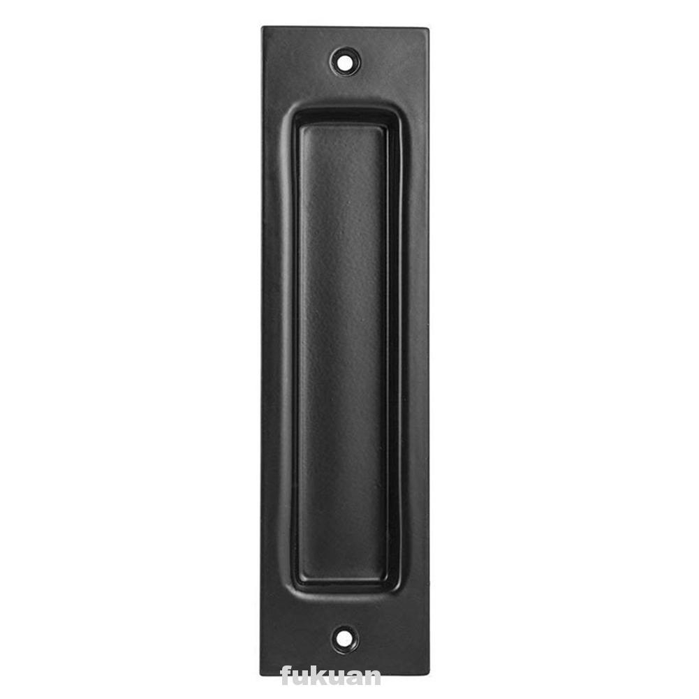 Flush Pull Embedded Square Sliding Barn Closet Door Handle Frosted